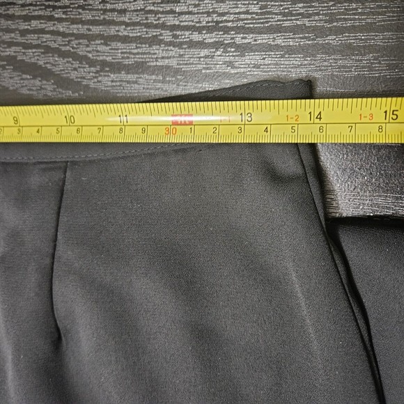 VERONIQUE YOUNG Women's Black Layered Wide Leg Palazzo Pants‎ Size 4 (28x28) - Picture 8 of 10